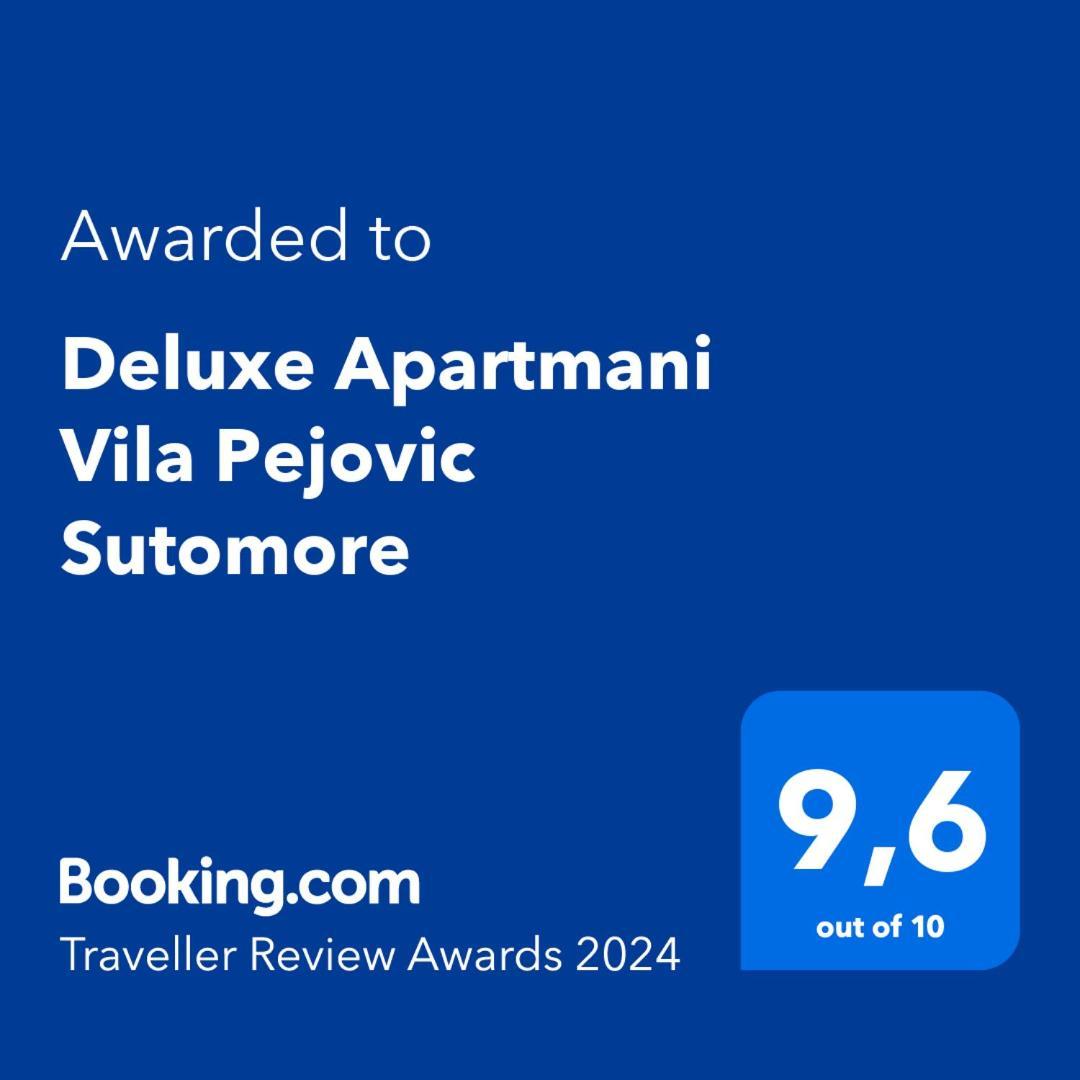 Deluxe Apartmani Vila Pejovic Sutomore Exterior foto